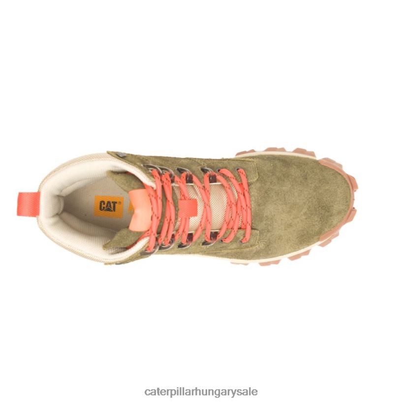 HU Caterpillar férfiak betolakodó rétegű csizma sötét olajbogyó F4P68D178 | alkalmi csizmák