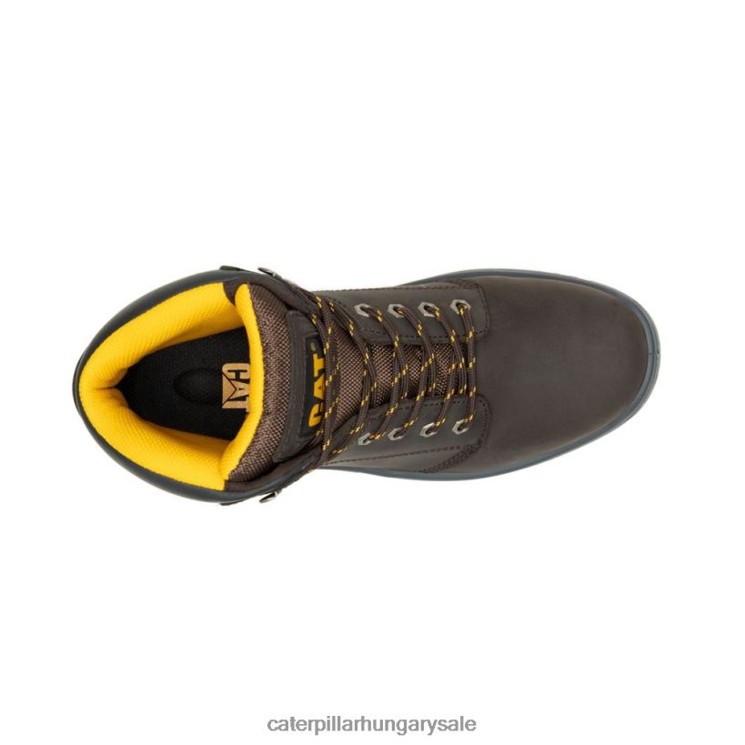 HU Caterpillar férfiak striver acél orrú munkacipő barna F4P68D62 | munkacsizma