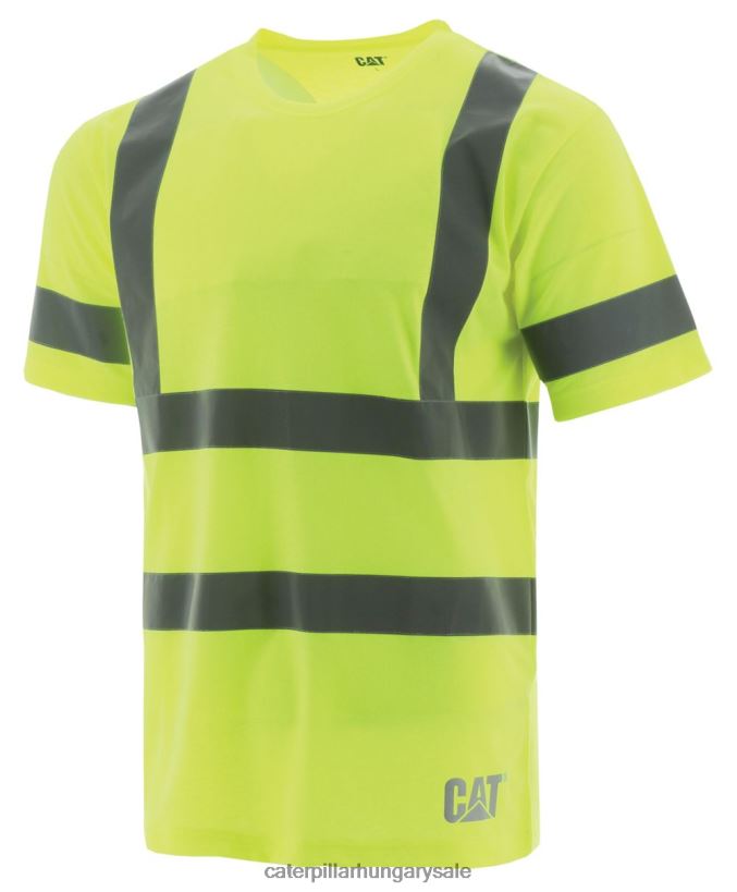 HU Caterpillar férfiak hivis osztály iii póló sárga F4P68D241 | felsők és felsőruházat